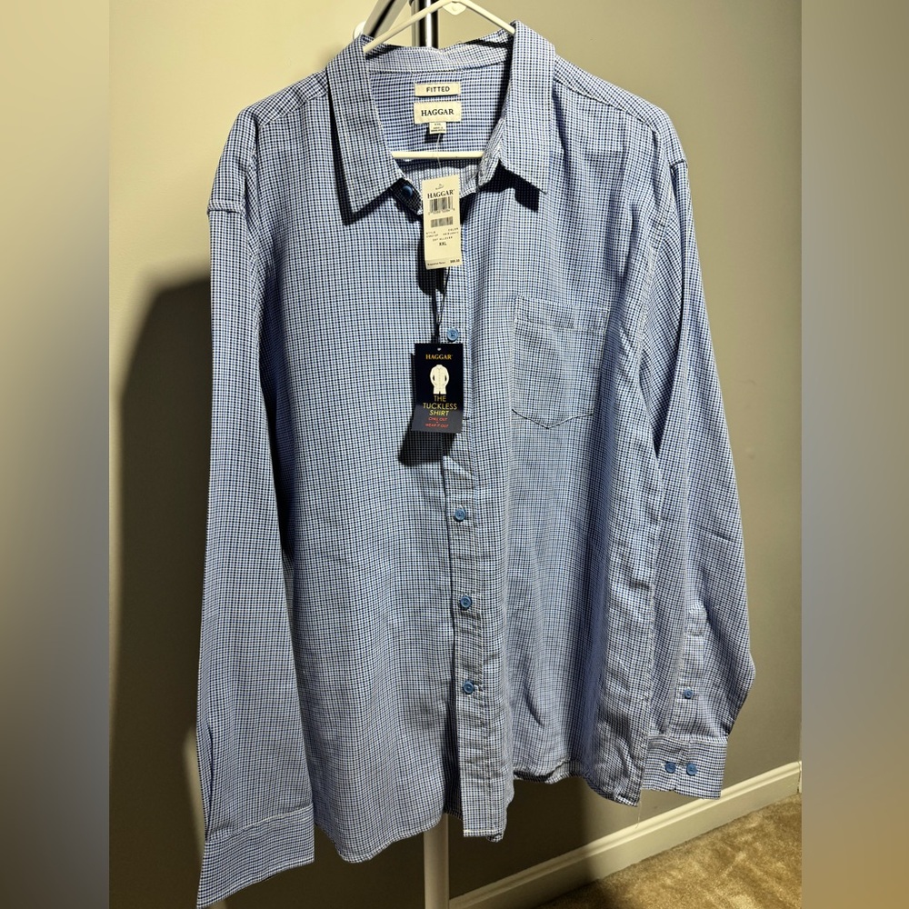Men’s Haggar Dress Shirt - NWT